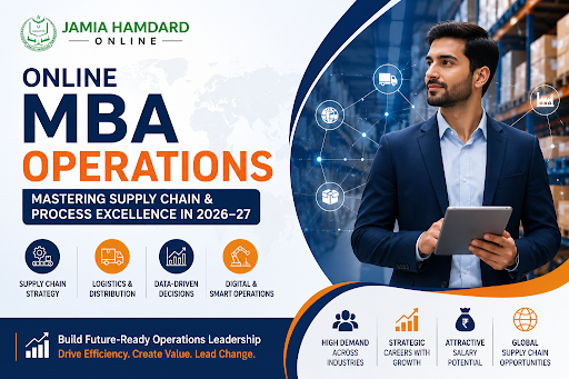 Online MBA Operations career scope, supply chain management jobs, logistics and operations management careers in 2026